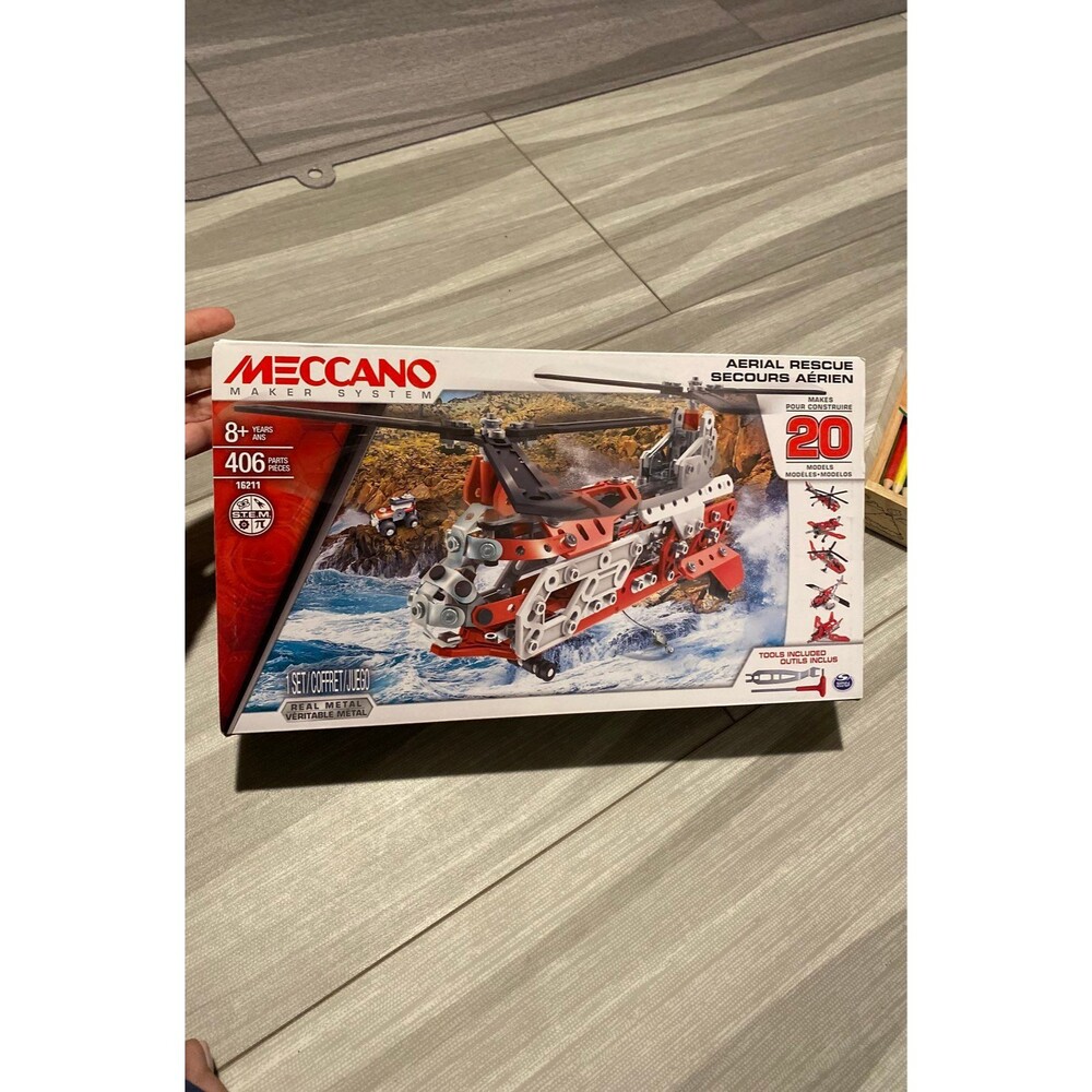 Brand new Meccano Aerial Rescue set